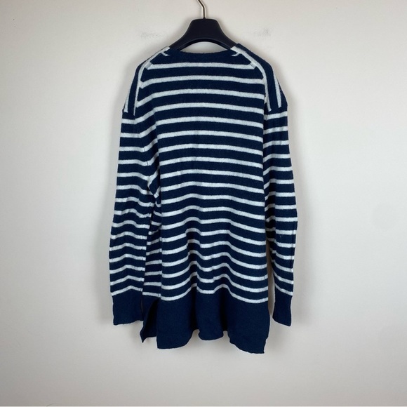Madewell Cozy Walker Striped Cardigan Sweater - Picture 2 of 6